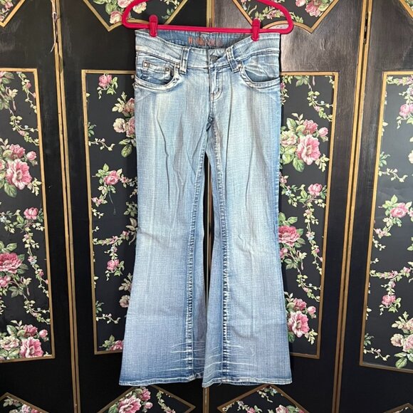 Hydraulic Jeans Low Rise Bootcut Size 7/8 - Picture 1 of 9